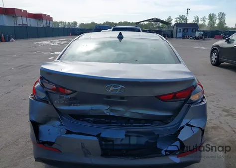 2017 Hyundai Elantra Se from USA, damaged, VIN 5NPD74LF9HH112492